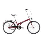 Mestský bicykel ROMET JUBILAT 2024 M Bordová